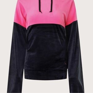 Paris Hilton Vibrant Pink and Black Sweatshirt Xl
